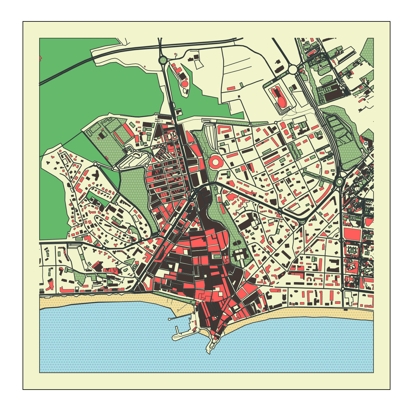 Mapa de Benidorm